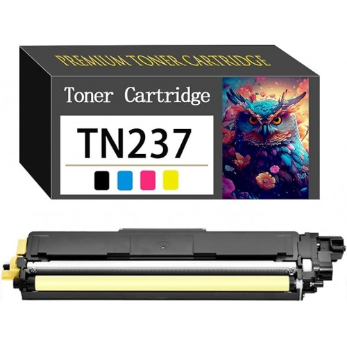 Brother TN237Y Yellow Toner Cartridge Compatible Premium A+ Brother TN237Y Yellow Toner Cartridge Compatible Premium A+