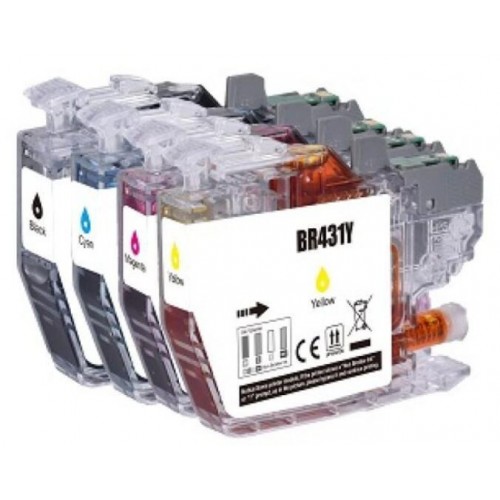 Brother LC431 Ink Cartridge Compatible Low cost Brother LC431 Ink Cartridge Compatible Low cost