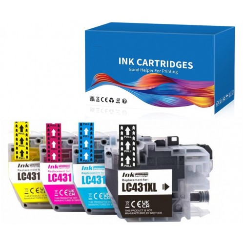 Brother LC431XL High Yield Ink Cartridge Compatible Premium Brother LC431XL High Yield Ink Cartridge Compatible Premium