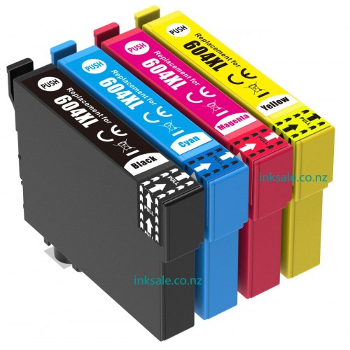 Epson 604XL BK+C+M+Y all XL- Ink Cartridge Value Pack Compatible Epson 604XL BK+C+M+Y all XL- Ink Cartridge Value Pack Compatible