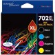 Epson 702XL Ink Cartridge Compatible for WF3720 WF3725 Epson 702XL Ink Cartridge Compatible for WF3720 WF3725