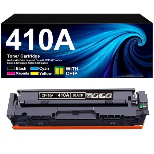 HP 410A CF410A Black Toner Cartridge Compatible Premium HP 410A CF410A Black Toner Cartridge Compatible Premium