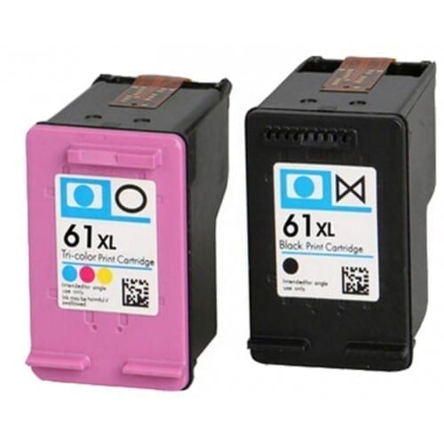 HP 61XL Black+Tri-color Ink Cartridge compatible HP 61XL Black+Tri-color Ink Cartridge compatible