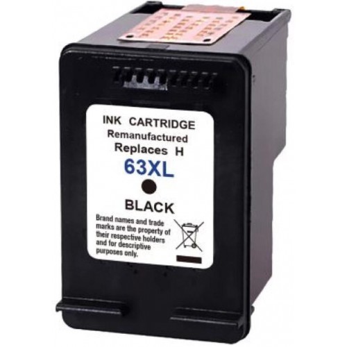 HP 63XL Black Ink Cartridges Compatible HP 63XL Black Ink Cartridges Compatible