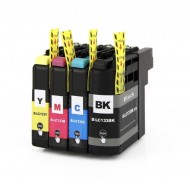 Brother LC133 BK+C+Y+M ink Cartridges Compatible Full Set 