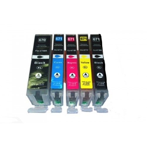 Compatible Canon CLI671XL Ink Cartridge Compatible Canon CLI671XL Ink Cartridge