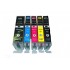 Compatible Canon MG5760 PGI670XL+CLI671XL Ink Cartridge Full Set