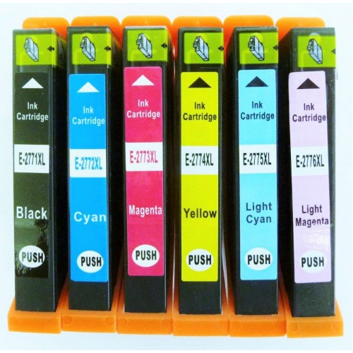 Compatible Epson 277XL Ink Cartridge BK+C+Y+M+LC+LM Compatible Epson 277XL Ink Cartridge BK+C+Y+M+LC+LM