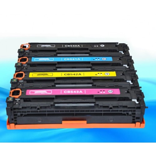 Compatible HP CB542A Yellow 125A Toner Cartridge Compatible HP CB542A Yellow 125A Toner Cartridge