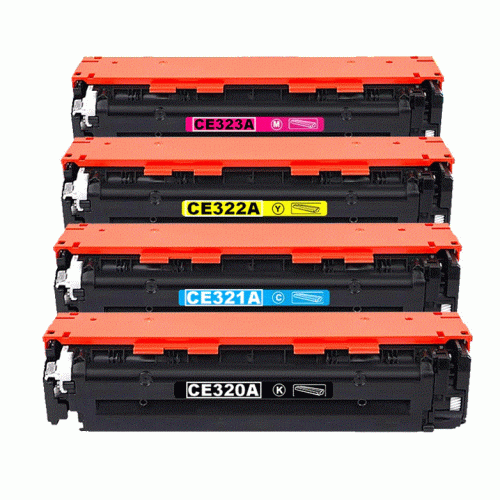 Compatible HP CE322A 128A Yellow Toner Cartridge Compatible HP CE322A 128A Yellow Toner Cartridge