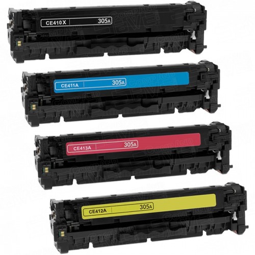 Compatible HP 305A CE413A Magenta Toner Cartridge Compatible HP 305A CE413A Magenta Toner Cartridge