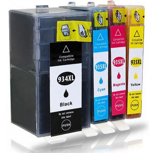 Compatible HP 934XL 935XL Ink Cartridge Full Set Compatible HP 934XL 935XL Ink Cartridge Full Set