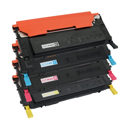 Compatible Samsung CLT-K409S BK/C/M/Y Toner Cartridge with Latest Chips Compatible Samsung CLT-K409S BK/C/M/Y Toner Cartridge with Latest Chips