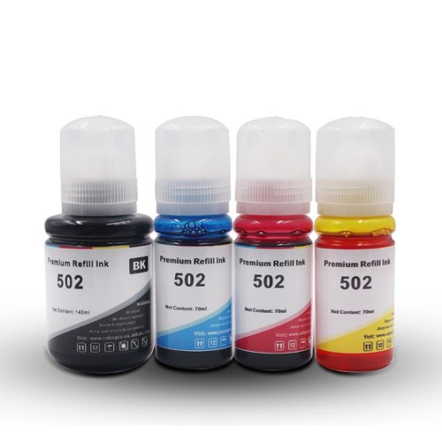Epson 502 Cyan / Magenta / Yellow ink bottle refill compatible Epson 502 Cyan / Magenta / Yellow ink bottle refill compatible