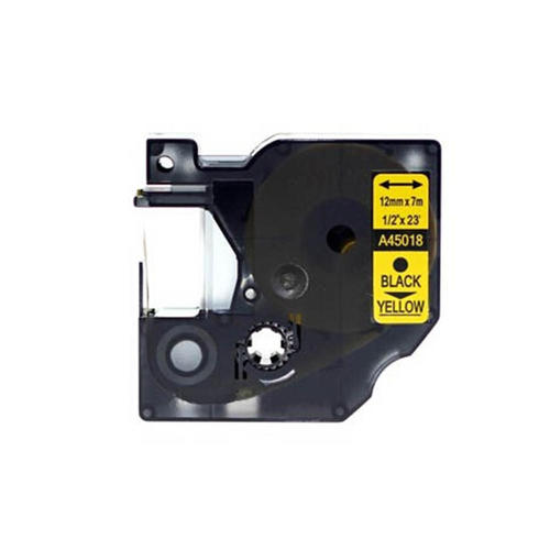DYMO D1 45018 Label Tape Black on White compatible DYMO D1 45018 Label Tape Black on White compatible