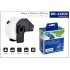 Brother DK11202 label tape Compatible 62mm x 100mm 300 per roll