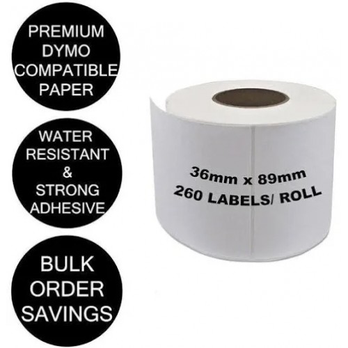 Dymo 99012 LW 36 x 89mm Compatible shipping Labels Dymo 99012 LW 36 x 89mm Compatible shipping Labels